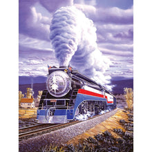 Charger l&#39;image dans la galerie, Train - peinture en diamant complet - 30x40cm
