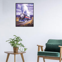 Charger l&#39;image dans la galerie, Train - peinture en diamant complet - 30x40cm
