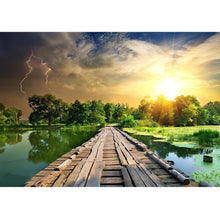 Charger l&#39;image dans la galerie, Boardwalk - peinture en diamant complet - 40x30cm
