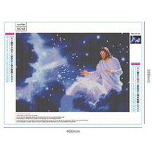 Charger l&#39;image dans la galerie, Terre de Pâques - diamant rond complet - 40x30cm
