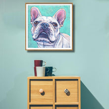 Charger l&#39;image dans la galerie, Chien mignon - peinture complète de diamant - 30x30cm
