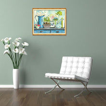 Charger l&#39;image dans la galerie, Paysage - diamant rond complet -
