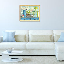 Charger l&#39;image dans la galerie, Paysage - diamant rond complet -
