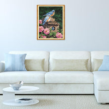 Charger l&#39;image dans la galerie, Oiseau - diamant rond complet -
