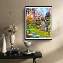 Charger l&#39;image dans la galerie, Pont fantastique - peinture en diamant complet - 30x25cm

