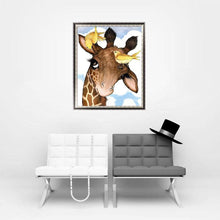 Charger l&#39;image dans la galerie, Cerf - peinture en diamant complet - 30x40cm
