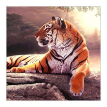 Charger l&#39;image dans la galerie, Tigre - peinture en diamant complet - 30x30cm

