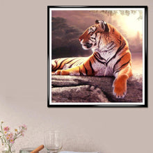 Charger l&#39;image dans la galerie, Tigre - peinture en diamant complet - 30x30cm
