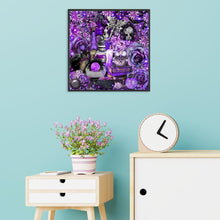 Charger l&#39;image dans la galerie, Monde pourpre - peinture en diamant complet - 30x30cm
