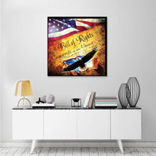 Charger l&#39;image dans la galerie, Aigle - peinture en diamant complet - 30x30cm
