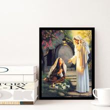 Charger l&#39;image dans la galerie, Thème de Pâques - diamant rond complet - 40x30cm
