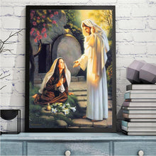 Charger l&#39;image dans la galerie, Thème de Pâques - diamant rond complet - 40x30cm
