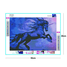 Charger l&#39;image dans la galerie, Cheval - peinture en diamant complet - 40x30cm
