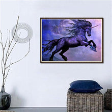 Charger l&#39;image dans la galerie, Cheval - peinture en diamant complet - 40x30cm
