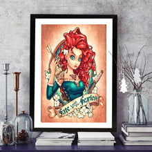 Charger l&#39;image dans la galerie, Beauté - peinture en diamant complet - 40x30cm
