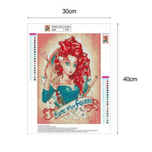 Charger l&#39;image dans la galerie, Beauté - peinture en diamant complet - 40x30cm
