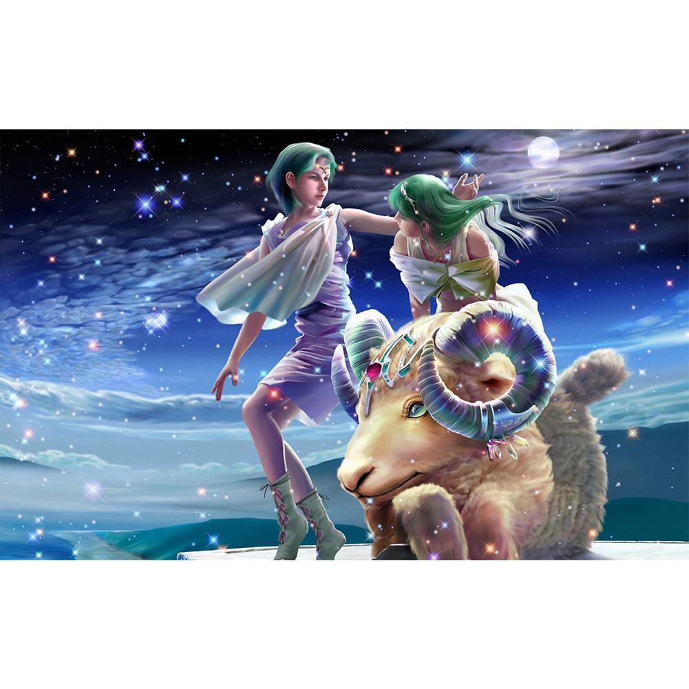 Constellation - diamant rond complet -