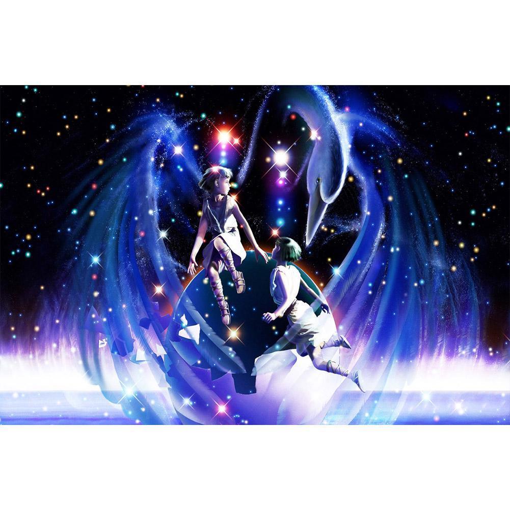 Constellation - diamant rond complet -