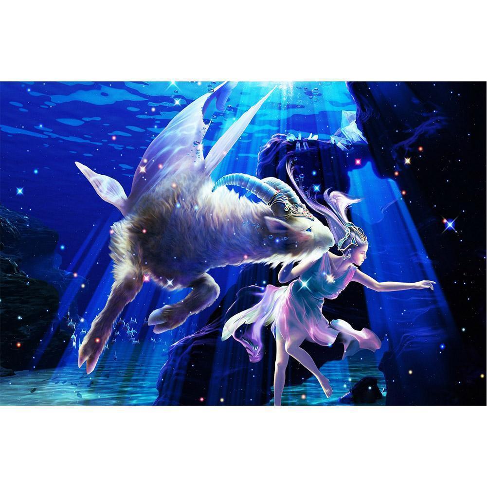 Constellation - diamant rond complet -