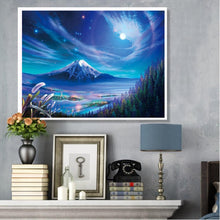 Charger l&#39;image dans la galerie, Ciel étoilé - diamant rond complet - 40x30cm
