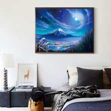 Charger l&#39;image dans la galerie, Ciel étoilé - diamant rond complet - 40x30cm
