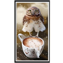 Charger l&#39;image dans la galerie, Oiseau mignon - diamant rond complet -
