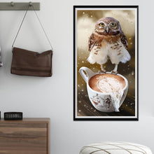 Charger l&#39;image dans la galerie, Oiseau mignon - diamant rond complet -
