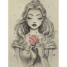 Charger l&#39;image dans la galerie, Beauté - peinture en diamant complet - 40x30cm
