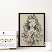 Charger l&#39;image dans la galerie, Beauté - peinture en diamant complet - 40x30cm
