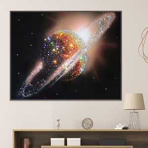 Étoile - peinture en diamant complet - 40x30cm