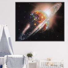 Charger l&#39;image dans la galerie, Étoile - peinture en diamant complet - 40x30cm
