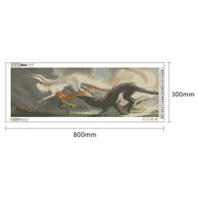 Charger l&#39;image dans la galerie, Nouveauté - peinture en diamant ronde - 80x30cm
