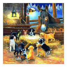 Charger l&#39;image dans la galerie, Animal - peinture en diamant complet - 30x30cm
