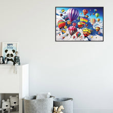 Charger l&#39;image dans la galerie, Ballon à air chaud - peinture en diamant complet - 40x30cm
