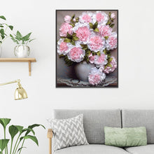 Charger l&#39;image dans la galerie, Fleur - diamant rond complet - 30x40cm

