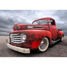 Charger l&#39;image dans la galerie, Voiture - diamant rond complet - 30x40cm
