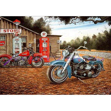 Charger l&#39;image dans la galerie, Moto - peinture en diamant complet - 30x40cm
