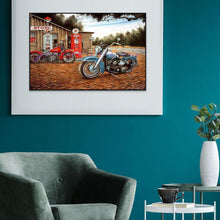 Charger l&#39;image dans la galerie, Moto - peinture en diamant complet - 30x40cm
