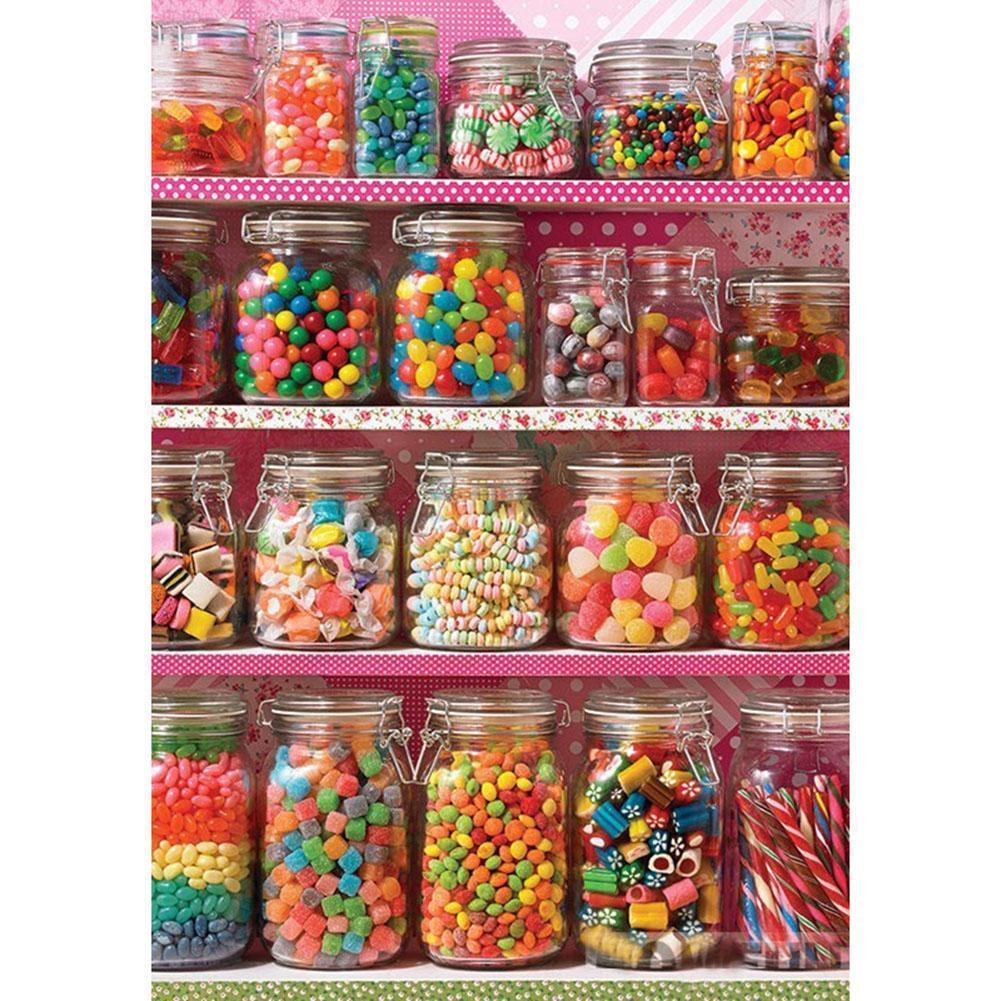 Bonbons - diamant rond complet - 30x40cm