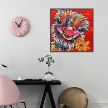 Charger l&#39;image dans la galerie, Canard coloré - peinture en diamant complet - 30x30cm
