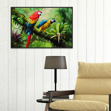 Charger l&#39;image dans la galerie, 2 pies - peinture diamant - 40x30cm
