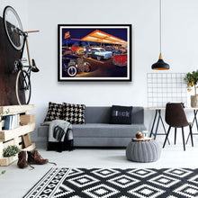 Charger l&#39;image dans la galerie, Parking - diamant rond complet - 40x30cm
