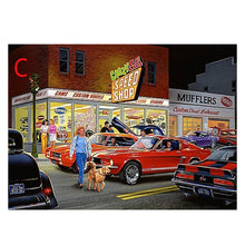 Charger l&#39;image dans la galerie, Parking - diamant rond complet - 40x30cm
