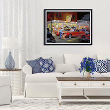 Charger l&#39;image dans la galerie, Parking - diamant rond complet - 40x30cm
