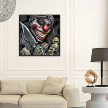 Charger l&#39;image dans la galerie, Clown de nouveauté - diamant rond complet - 30x30cm
