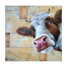 Charger l&#39;image dans la galerie, Vache - peinture en diamant complet - 30x30cm
