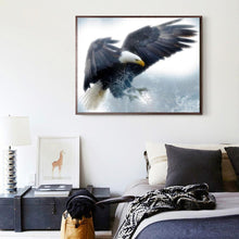 Charger l&#39;image dans la galerie, Aigle volant - peinture complète de diamant - 40x30cm
