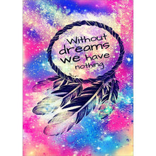 Charger l&#39;image dans la galerie, Dreamcatcher - peinture en diamant complet - 30x40cm
