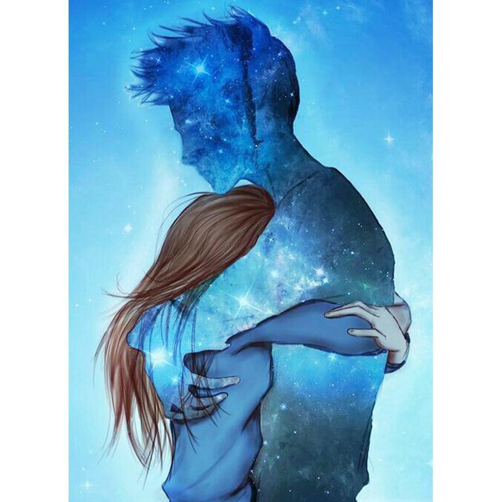 Fantasy lover - diamant rond complet - 30x40cm