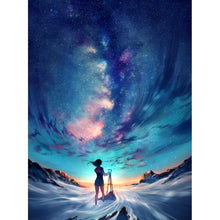 Charger l&#39;image dans la galerie, Ciel fantastique - diamant rond complet - 30x40cm
